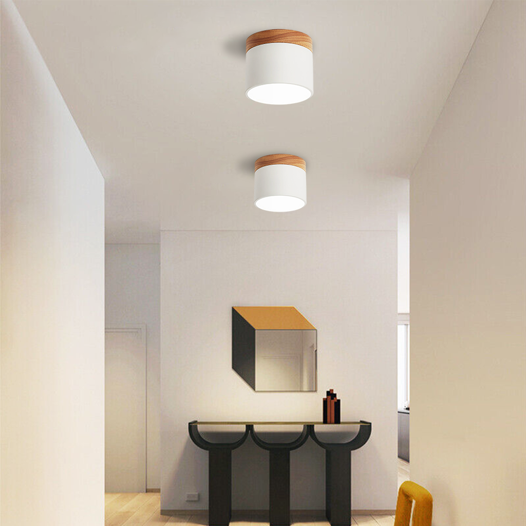 Gupton Cylindrical LED Ceiling Light