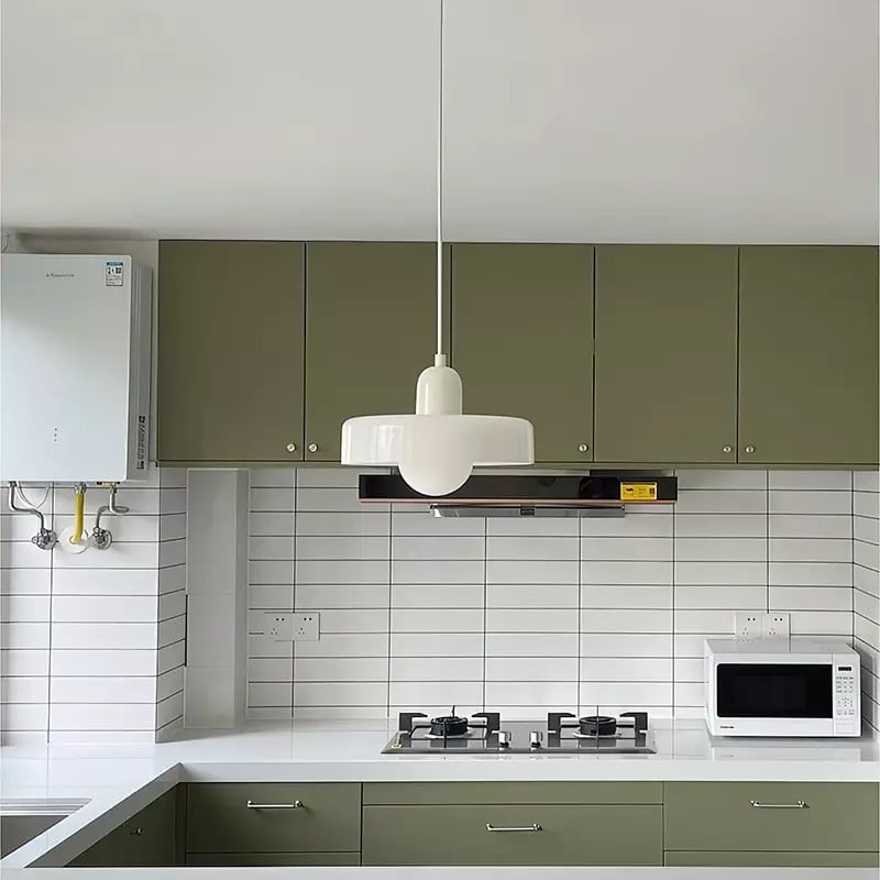 Cinda Morandi Glass Orb Pendant Lamp