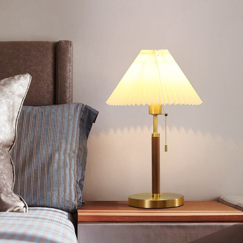 Decorative Pleated Shade Series Lamps