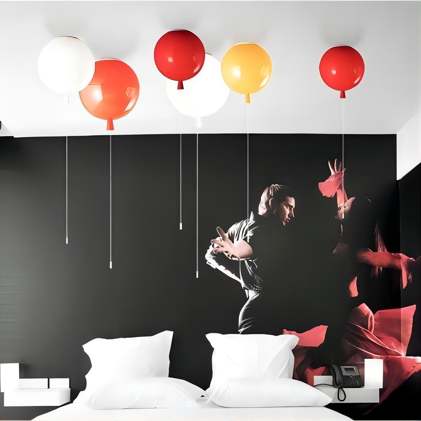 Playful Whimsical Memory Ceiling Fun Light Fixture Childhood For Kids Room