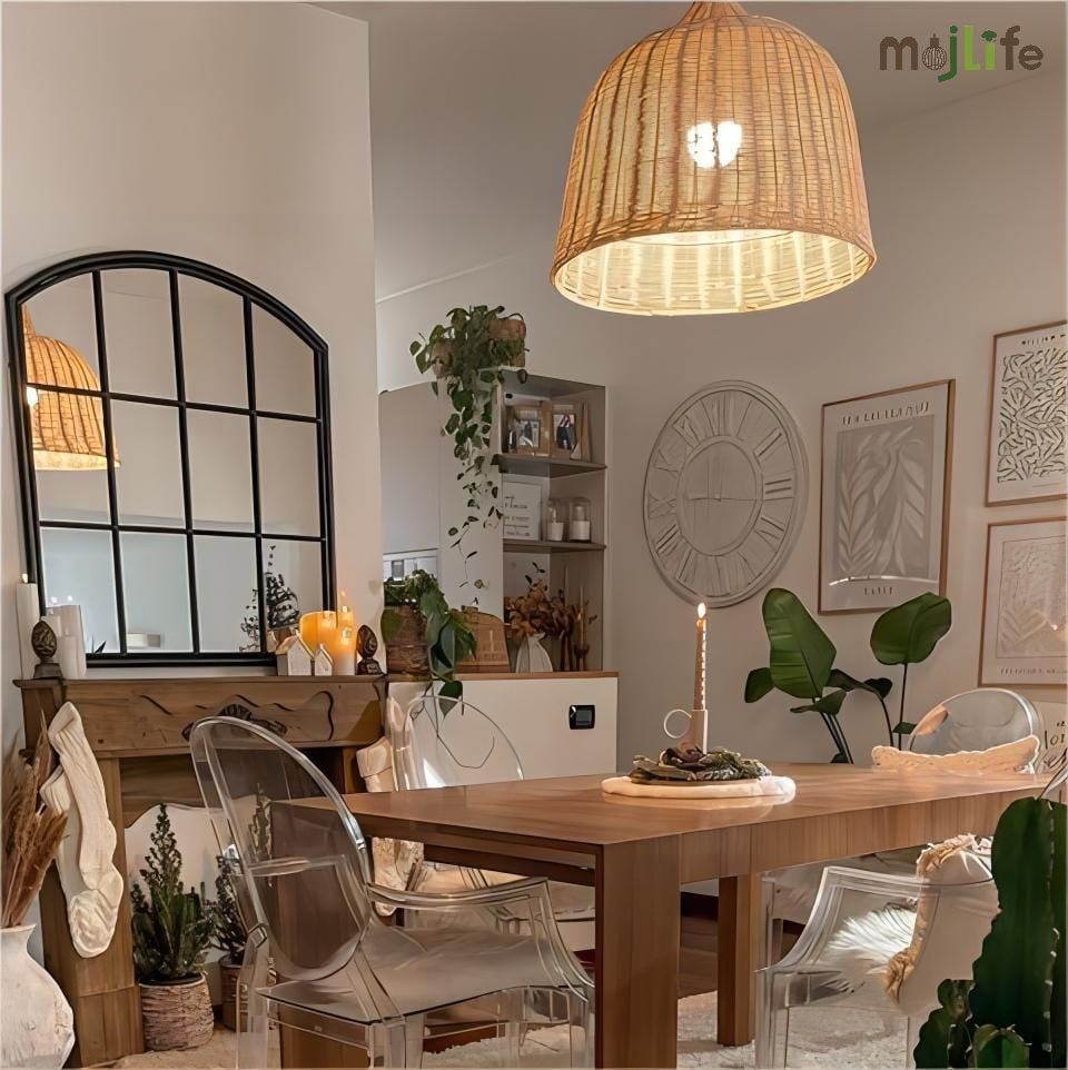 Rattan Pendant Light