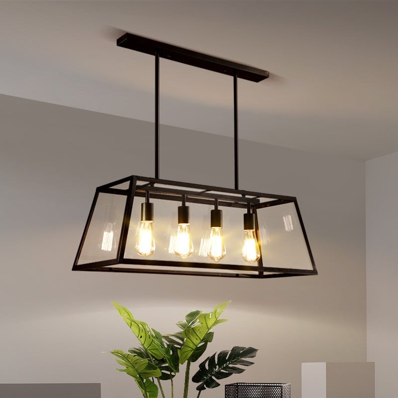 Vintage REXAM Hanging Light