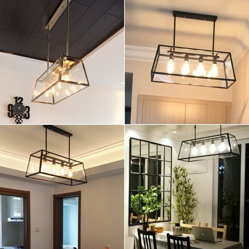 Vintage REXAM Hanging Light