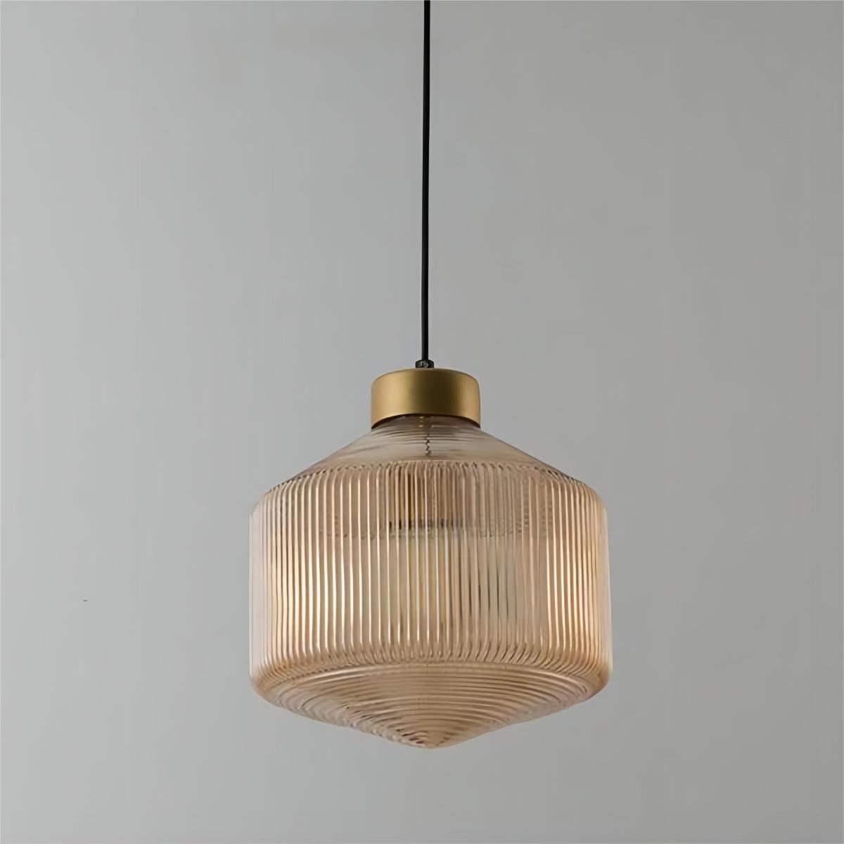 HILMER Glass Pendant Light