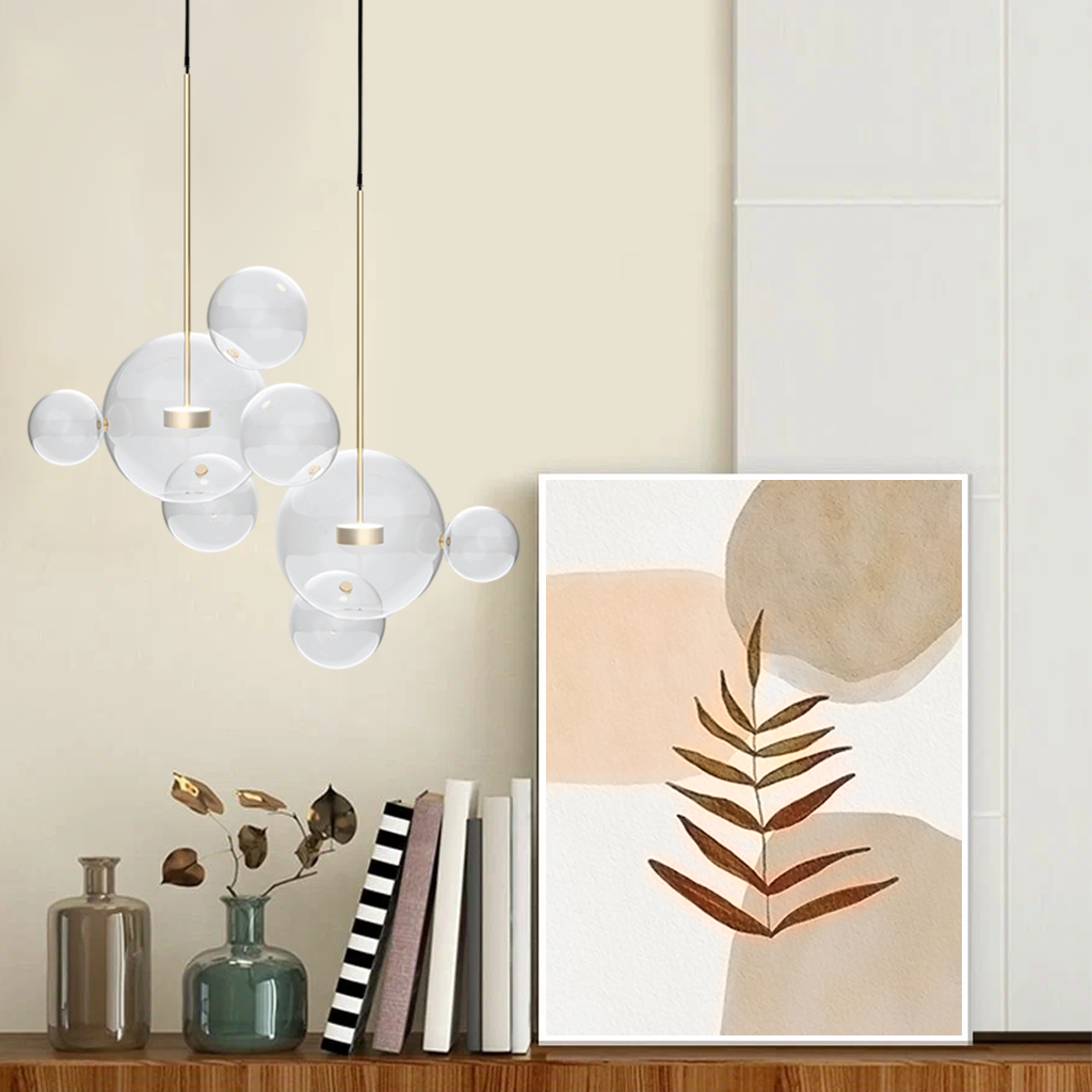 Goffney BOLLE Glass Chandelier