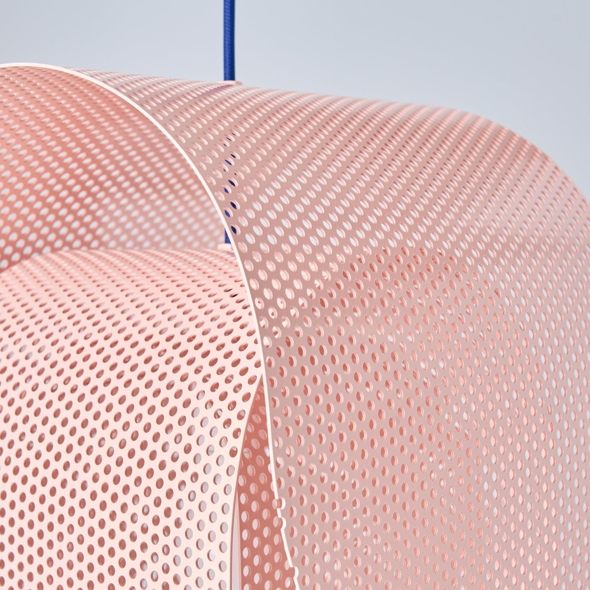 Perforated Metal Pendant Light