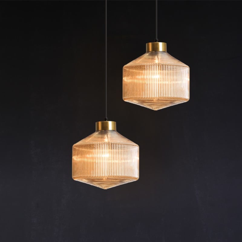 HILMER Glass Pendant Light
