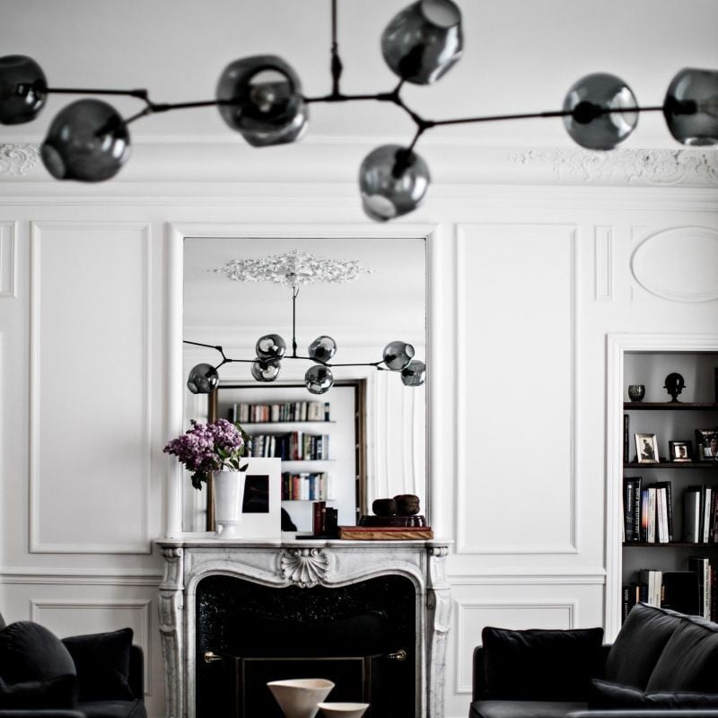 Branching Bubble Chandelier