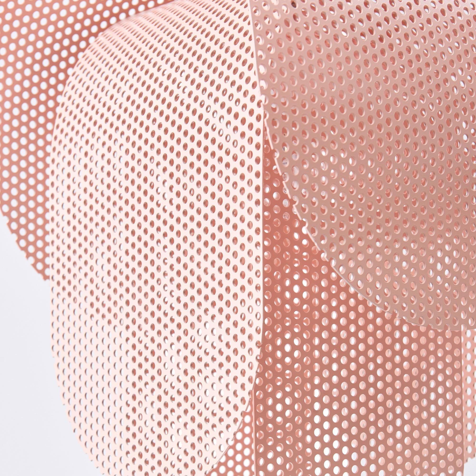 Perforated Metal Pendant Light