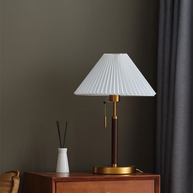 Decorative Pleated Shade Series Lamps