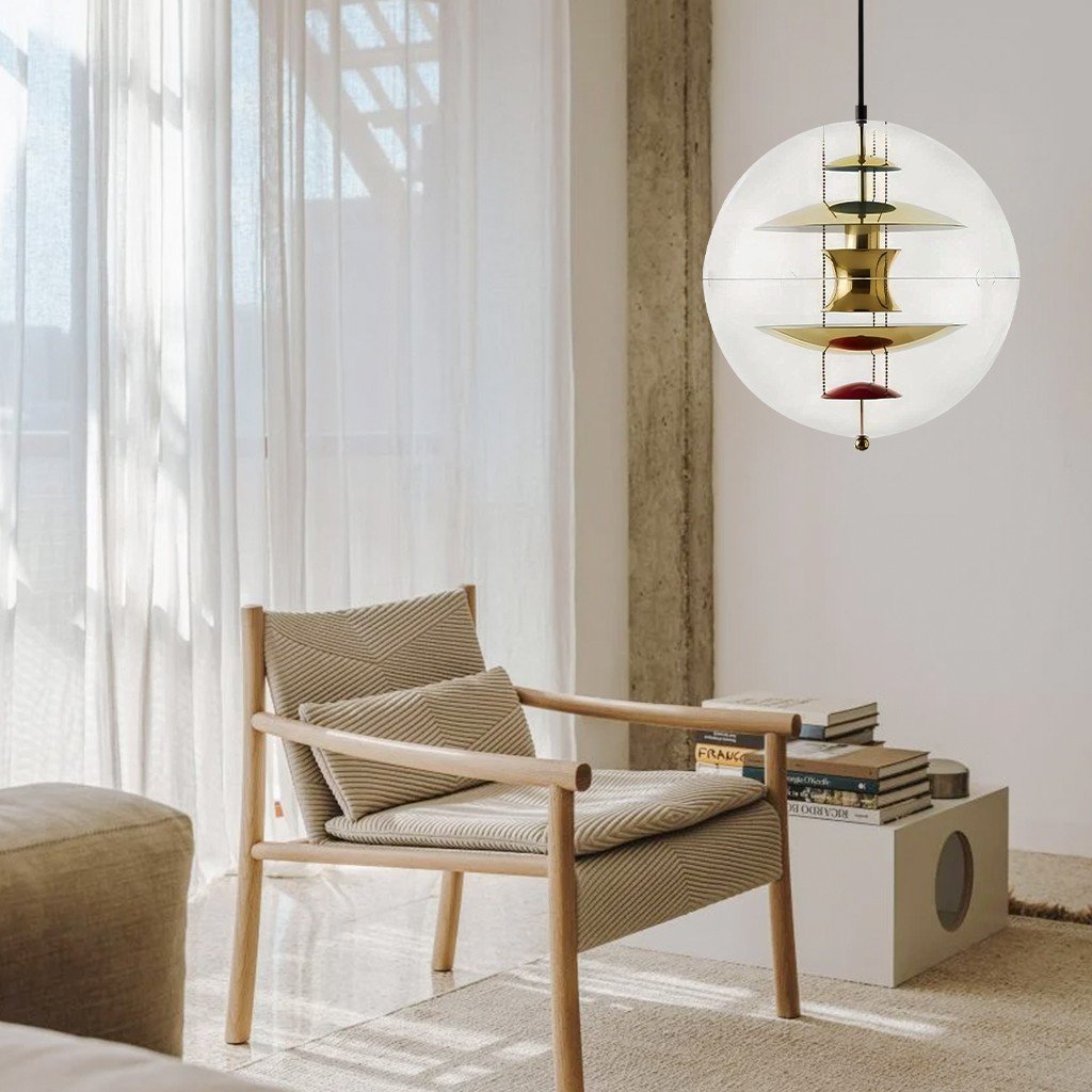 Balfour Futuristic Globe Pendant Lamp