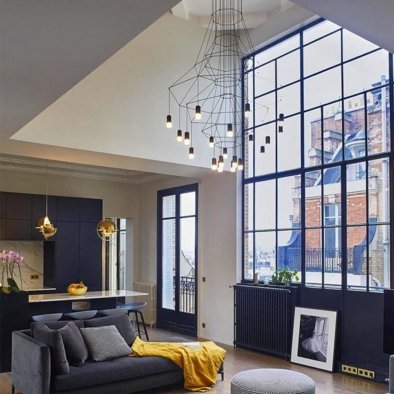 Wireflow Chandelier