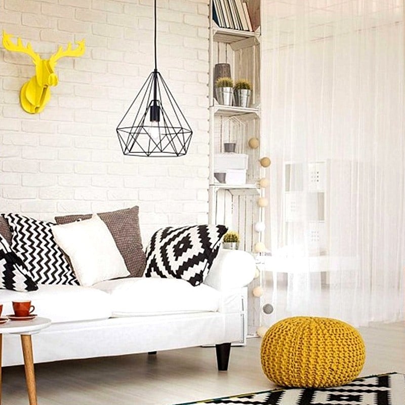 Metal Wire Pendant Lamp