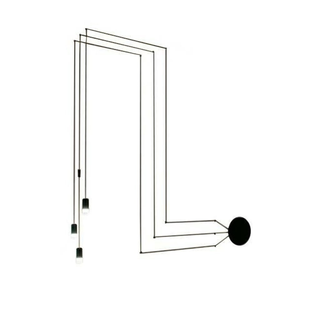 Wireflow Free Form Suspension Lamp