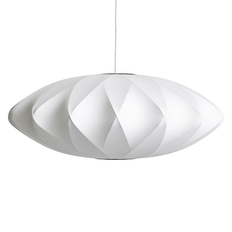 Art Deco Silk Bubble Pendant Lamp In Pear Apple Sphere Lantern Shape For Dining Room