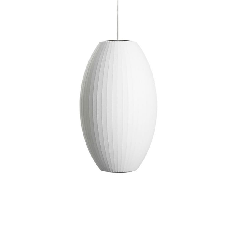 Art Deco Silk Bubble Pendant Lamp In Pear Apple Sphere Lantern Shape For Dining Room