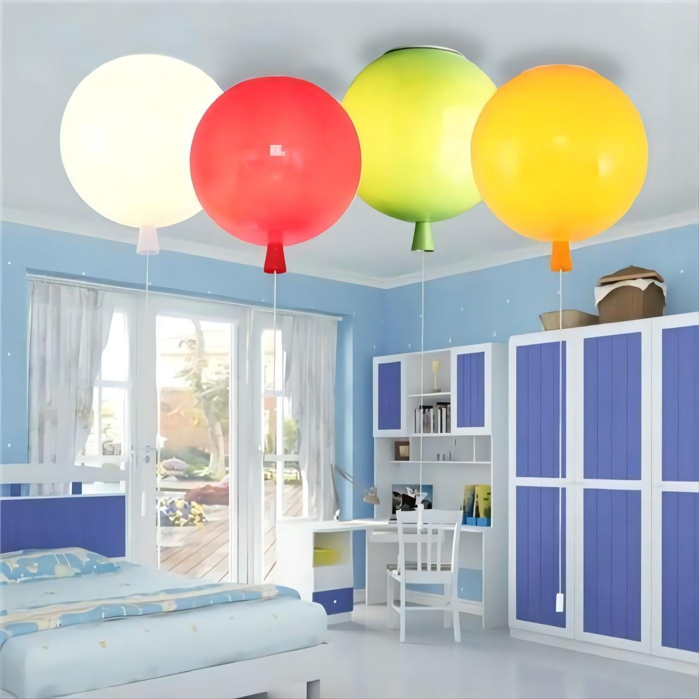 Playful Whimsical Memory Ceiling Fun Light Fixture Childhood For Kids Room
