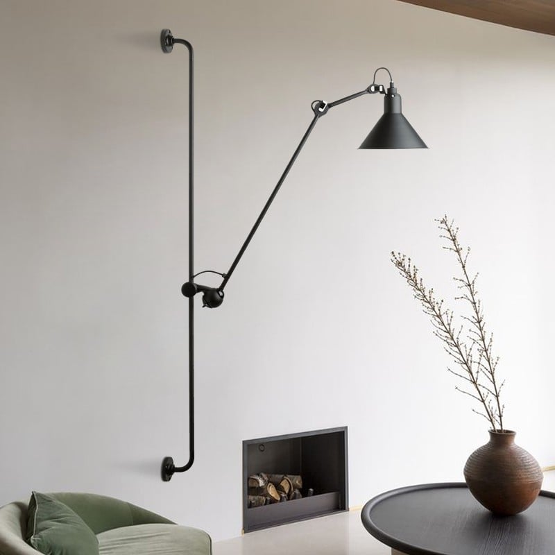 Lampe Gras Minimalist Wall Lamp Industrial Ceiling Light With Adjustable Arm