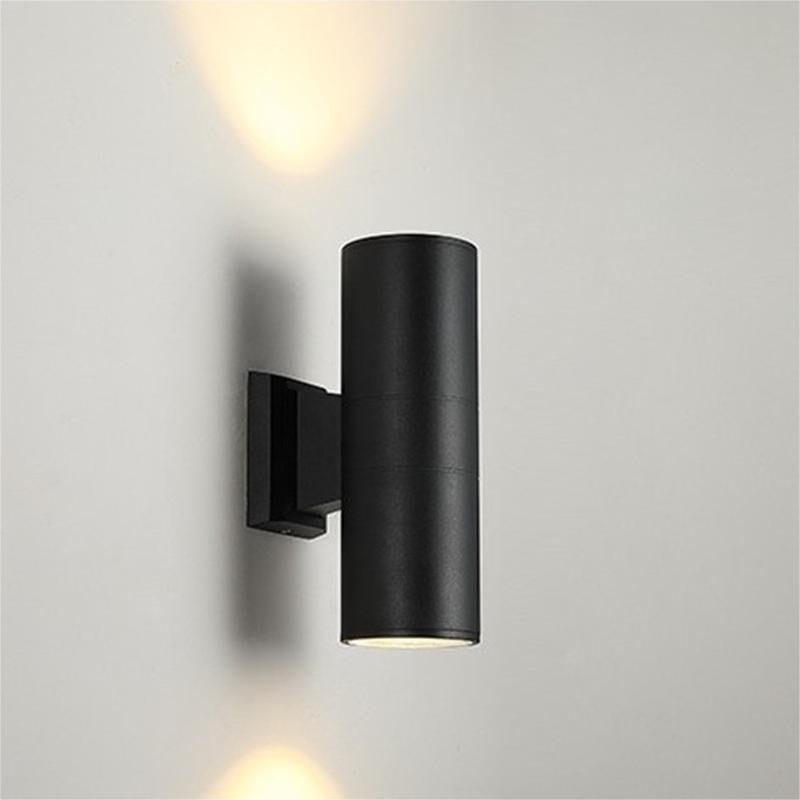 Cylindrical LED Outdoor Wall Lamp
