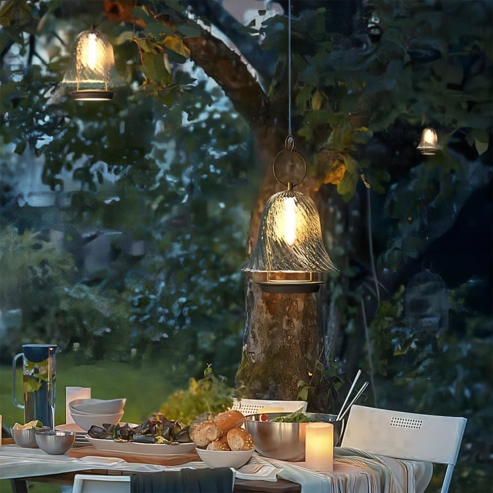 Outdoor Wind Chime Hanging Lamp