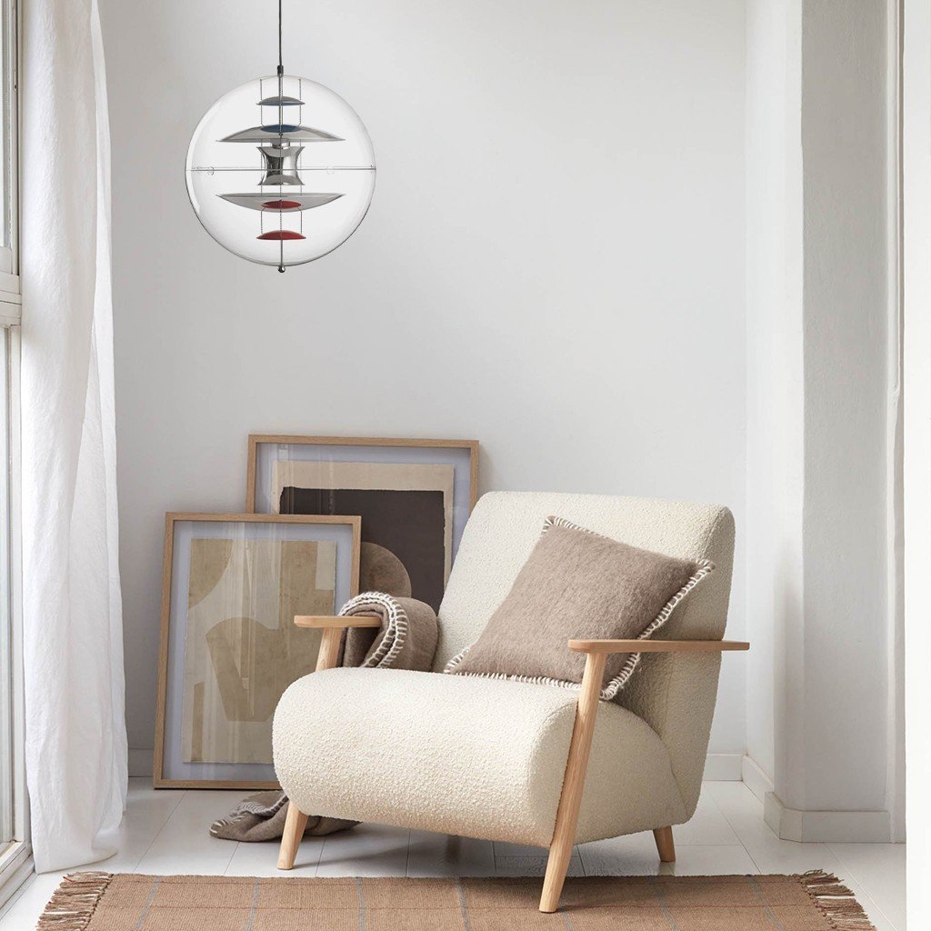 Balfour Futuristic Globe Pendant Lamp