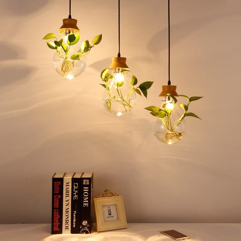 Hydroponic Plant Pendant Lamp
