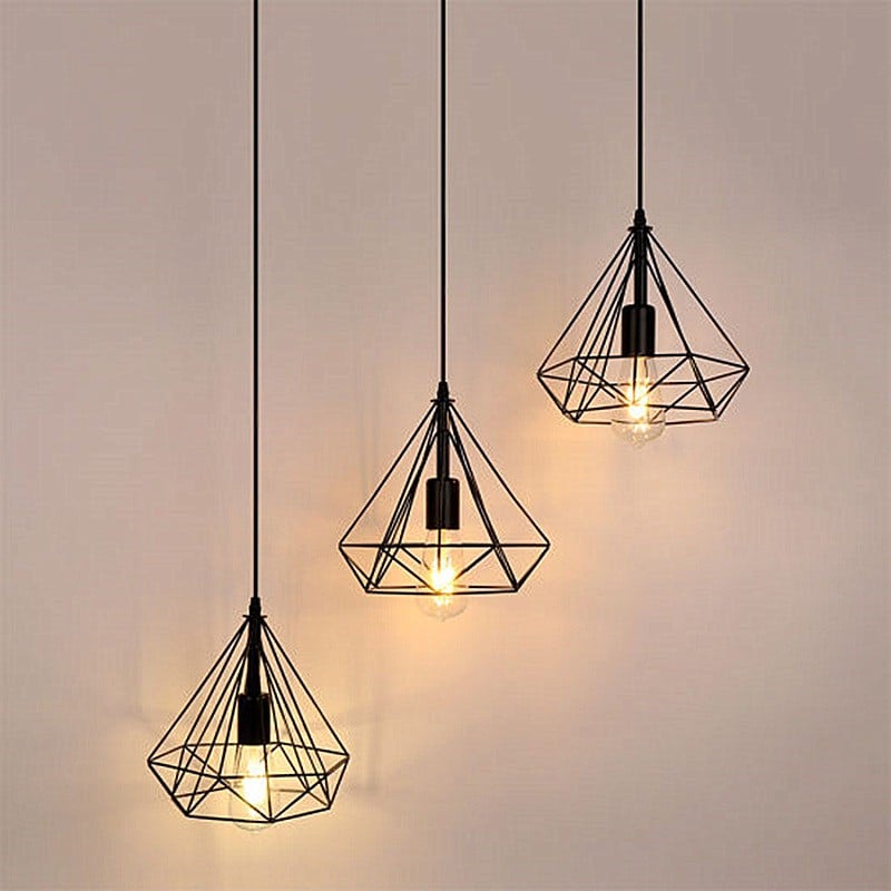 Metal Wire Pendant Lamp