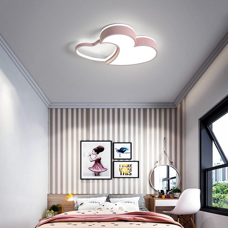 LED Heart Shaped Acrylic Ceiling Light