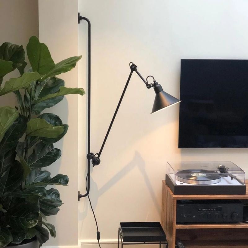 Lampe Gras Minimalist Wall Lamp Industrial Ceiling Light With Adjustable Arm