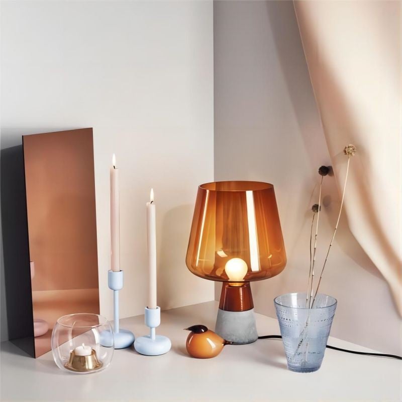 Leimu Glass Table Lamp