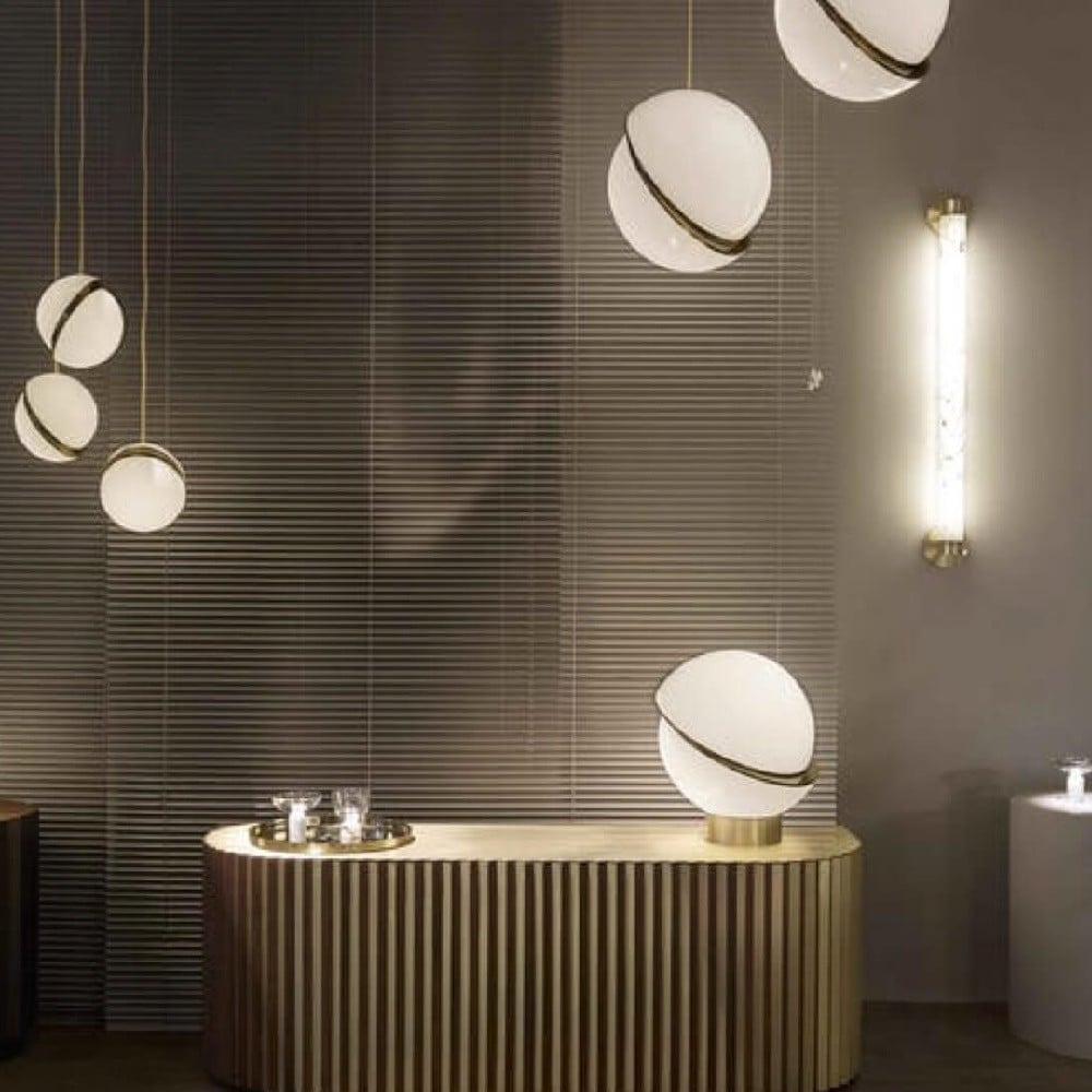 Crescent Pendant Light