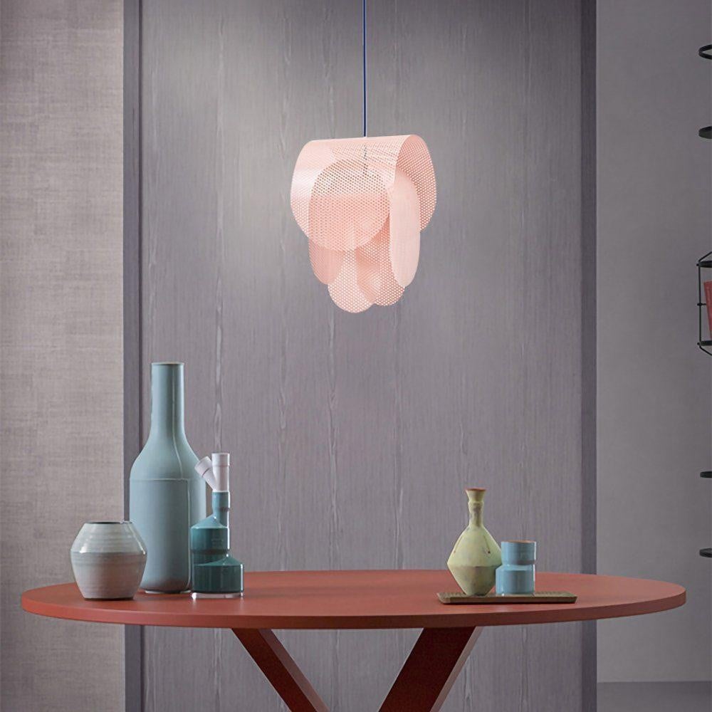Perforated Metal Pendant Light