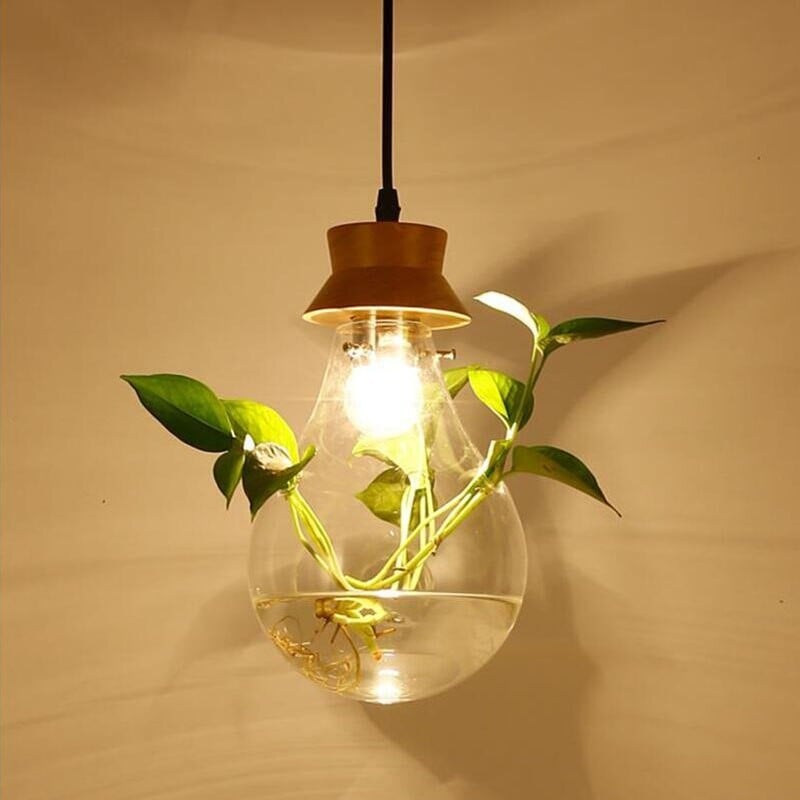 Hydroponic Plant Pendant Lamp