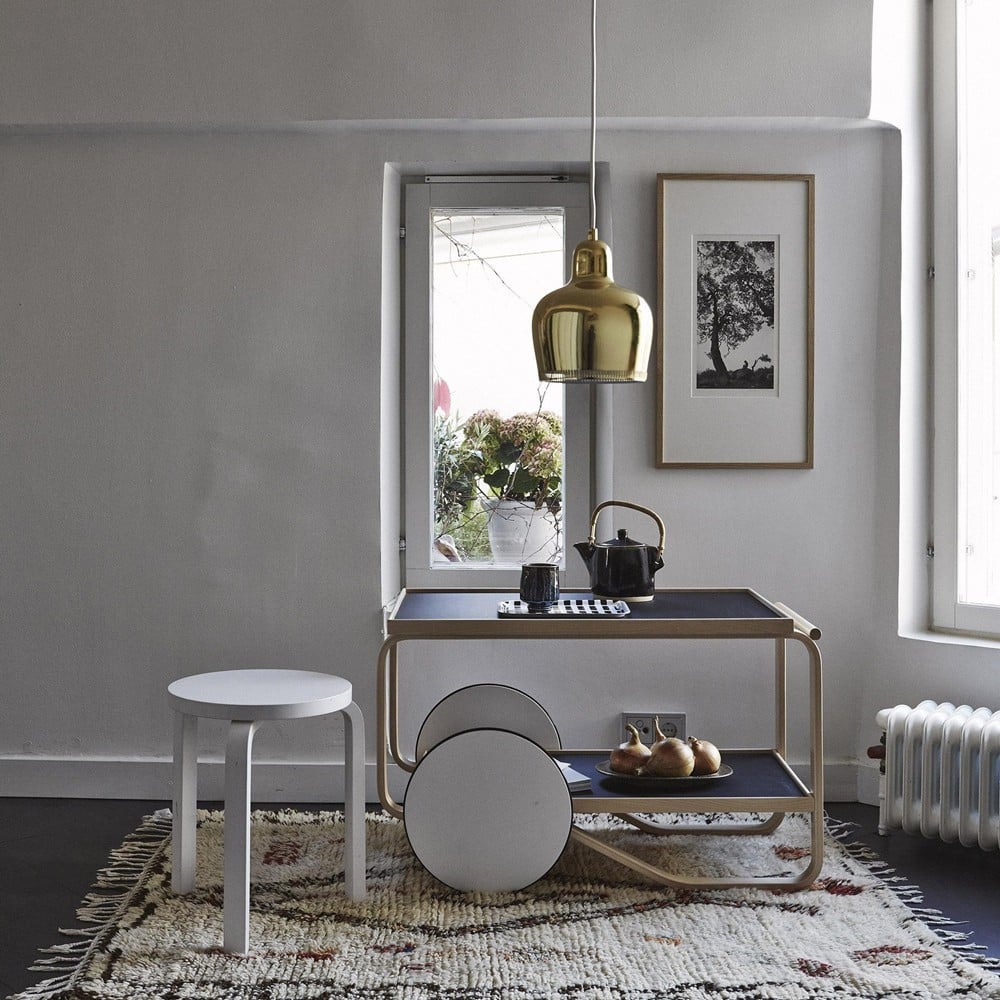 A330S Golden Bell Pendant Lamp