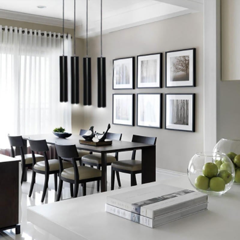 Modern Tube Pendant Lamp