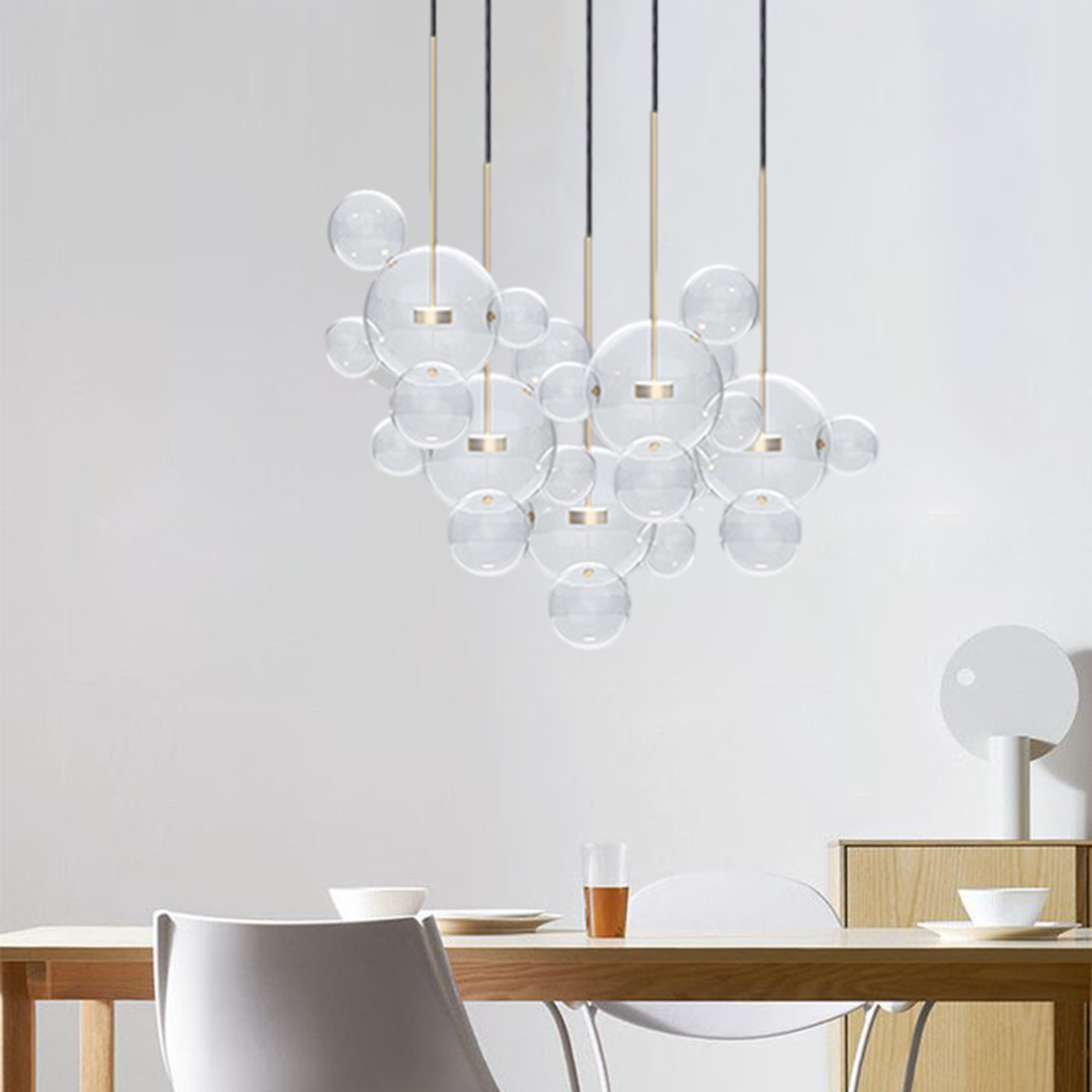 Goffney BOLLE Glass Chandelier