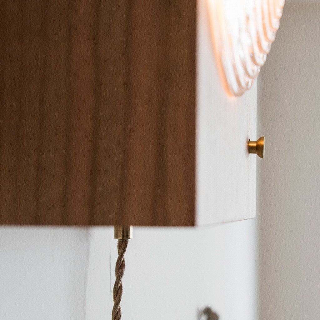 Isla Dimmable Disc Wall Lamp