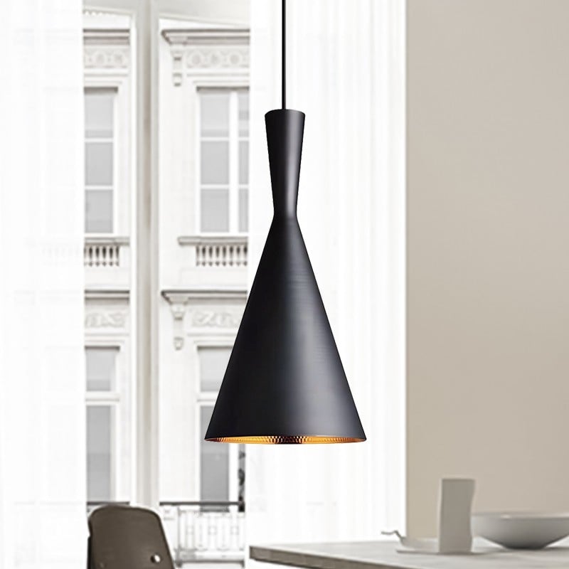 Classic Punk Beat Aluminum handmade Pendant Light With Various Shapes For Restaurant