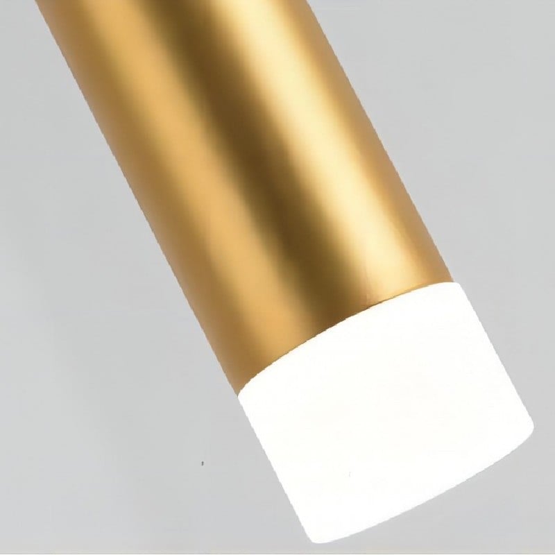 Tube Golden Pendant Lamp