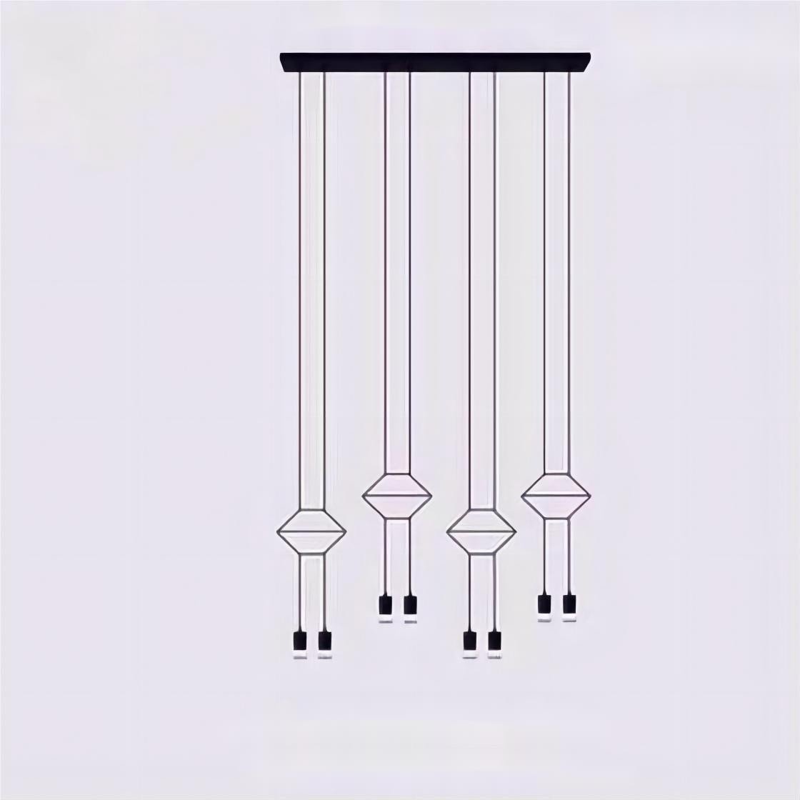 Wireflow Chandelier