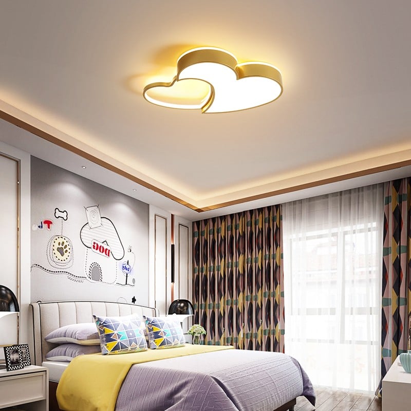 LED Heart Shaped Acrylic Ceiling Light
