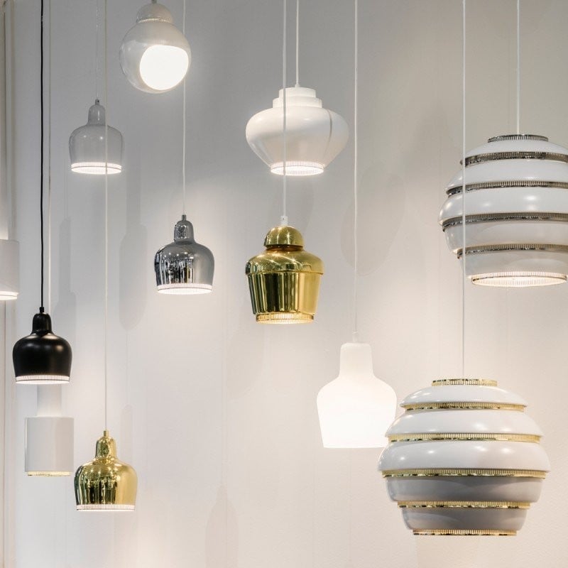 A330S Golden Bell Pendant Lamp