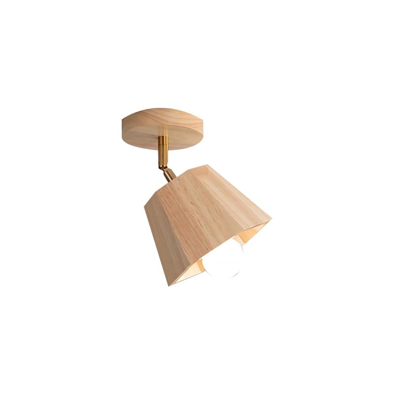 Hexagon Wooden Spotlight