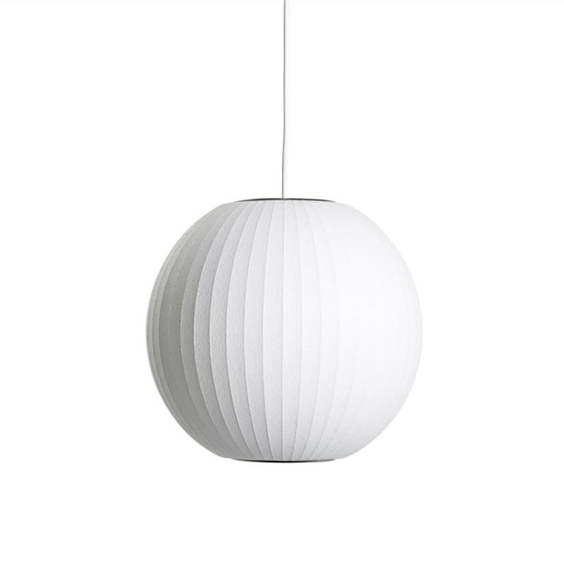 Art Deco Silk Bubble Pendant Lamp In Pear Apple Sphere Lantern Shape For Dining Room