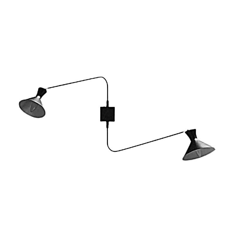 Concise Black Wall Lamp