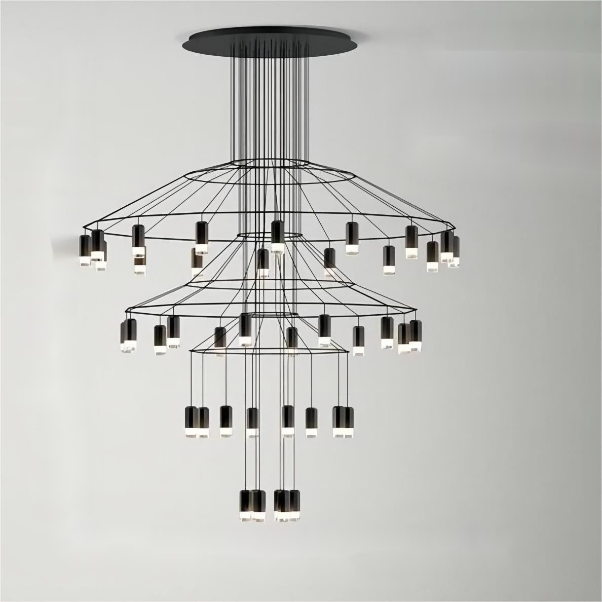 Wireflow Chandelier