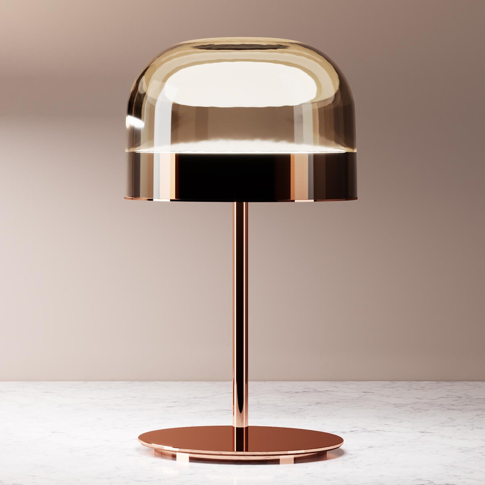 Equatore LED Glass Table Lamp