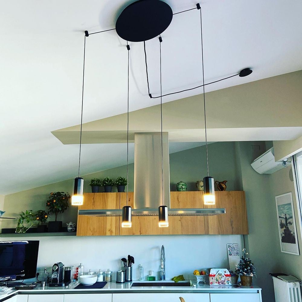 Wireflow Free Form Suspension Lamp