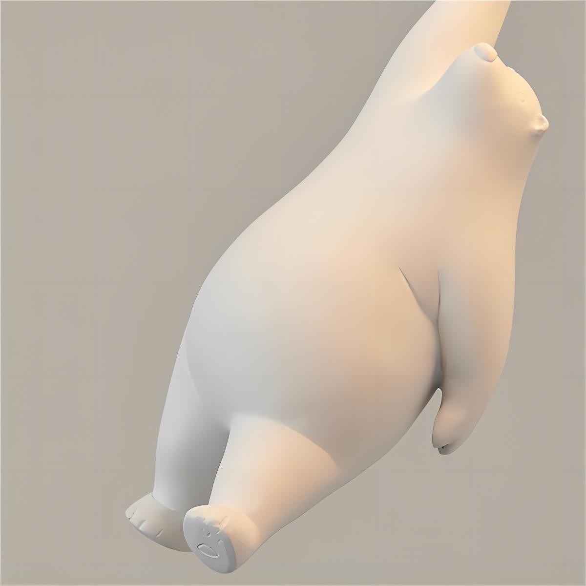Cartoon Bear Balloon Ceiling Lamp