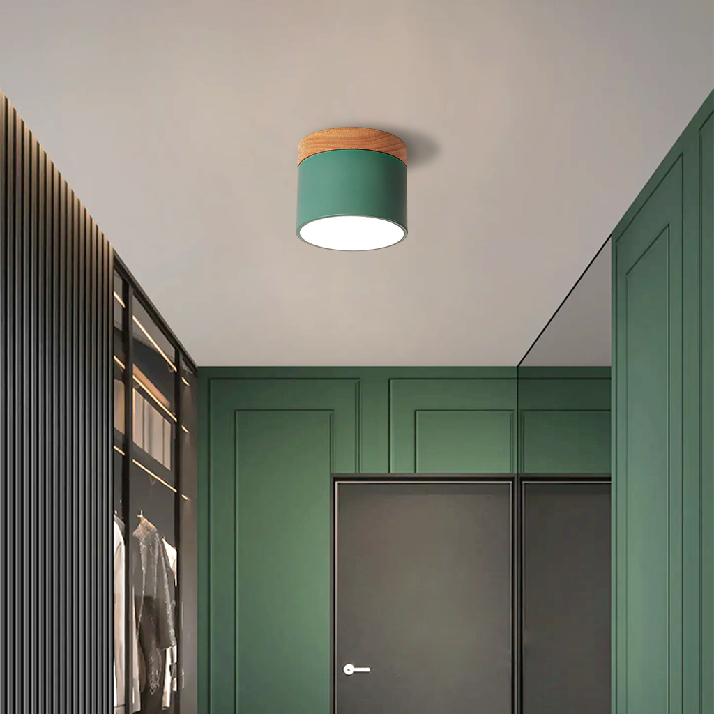 Gupton Cylindrical LED Ceiling Light